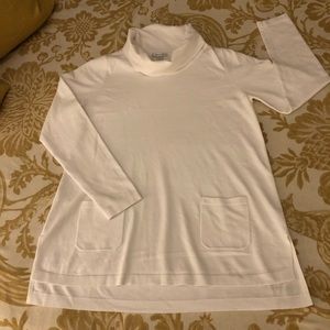 Erin London two pocket cowl neck tunic sweater